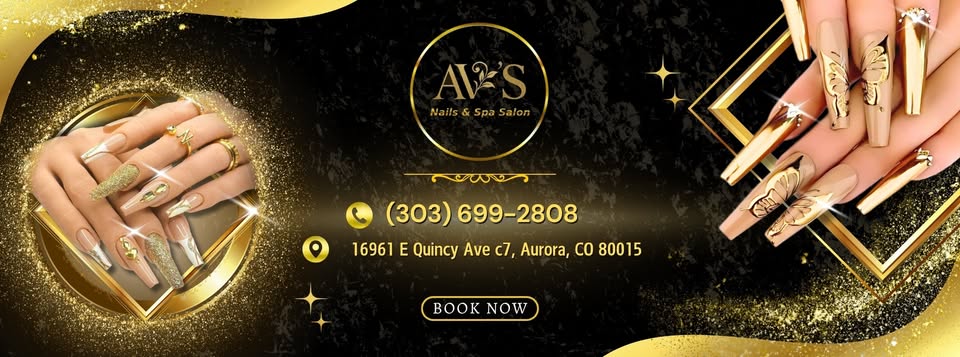 Av's Nails & Spa Salon logo